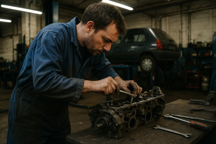 Moteur Ford Transit qui fume ou casse : 1.5 TDCi, 1.8 TDCi — pannes, diagnostic et moteur reconstruit