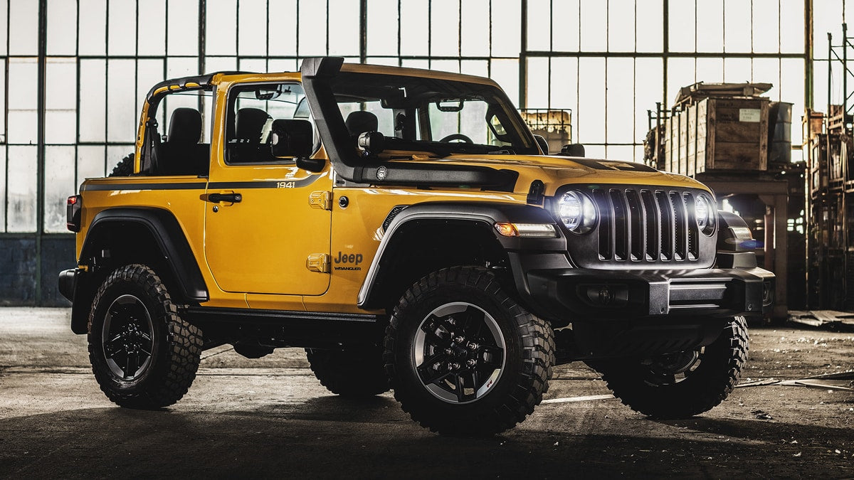 Boîte de vitesses de la Jeep Wrangler