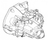 Boîte de vitesses Volvo C30 1.6 D2 reconstruite – Manuelle 6 vitesses – Réf. 1285144