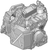Boîte de vitesses Audi A3 2.0 TDI reconstruite – S tronic 6 – Réf. KMW