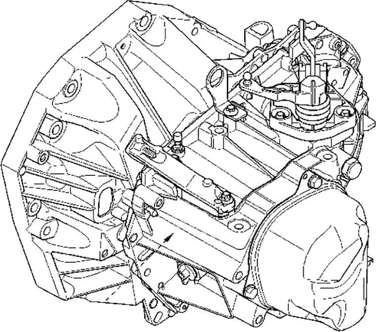 Boîte de vitesses Renault Clio 1.5 dCi reconstruite – Manuelle 5 vitesses – Réf. JR5059