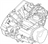 Boîte de vitesses Renault Clio 0.9 TCe reconstruite – Manuelle 5 vitesses – Réf. JH3334