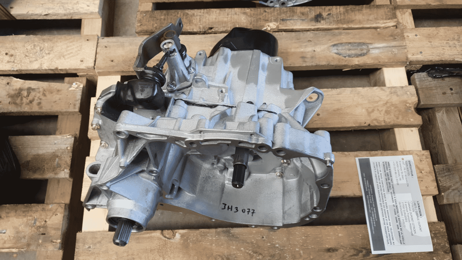 Boîte de vitesses Dacia Sandero 1.2 reconstruite – Manuelle 5 vitesses – Réf. JH3077