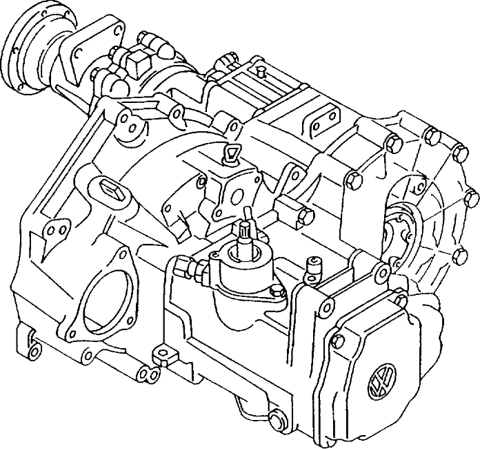 Boîte de vitesses Volkswagen Transporter 2.5 reconstruite – Manuelle 5 vitesses – Réf. DQP