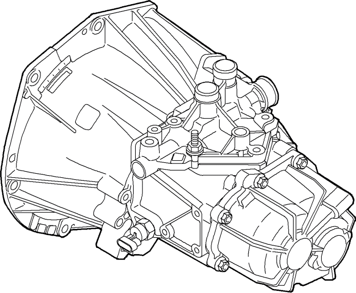 Boîte de vitesses Fiat 500 1.3 reconstruite – Manuelle 5 vitesses – Réf. 55275954