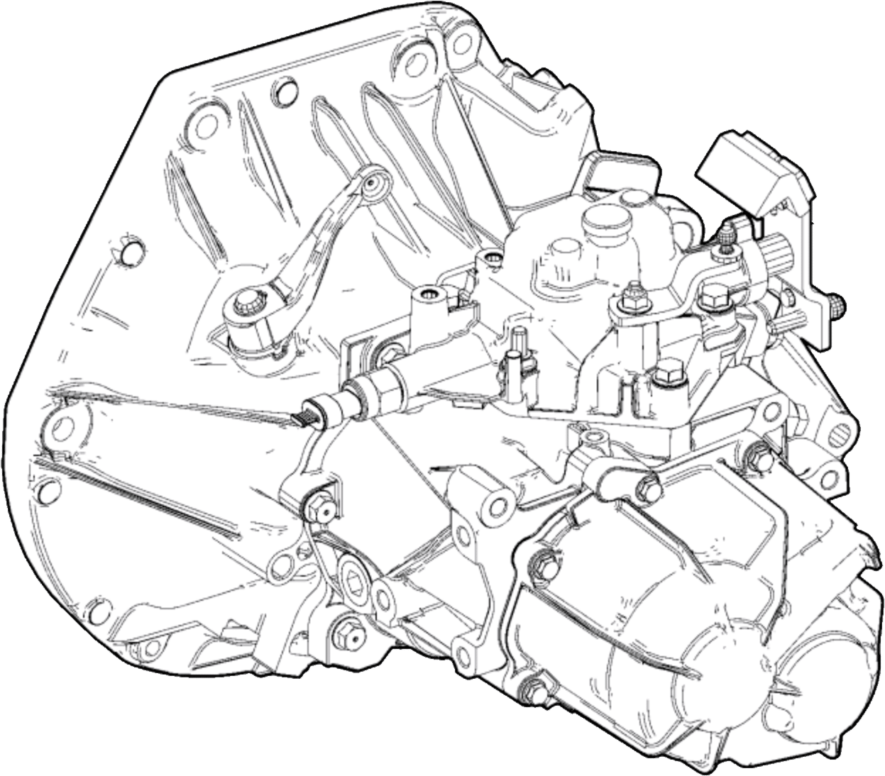Boîte de vitesses Fiat 500 1.0 reconstruite – Manuelle 6 vitesses – Réf. 46342972
