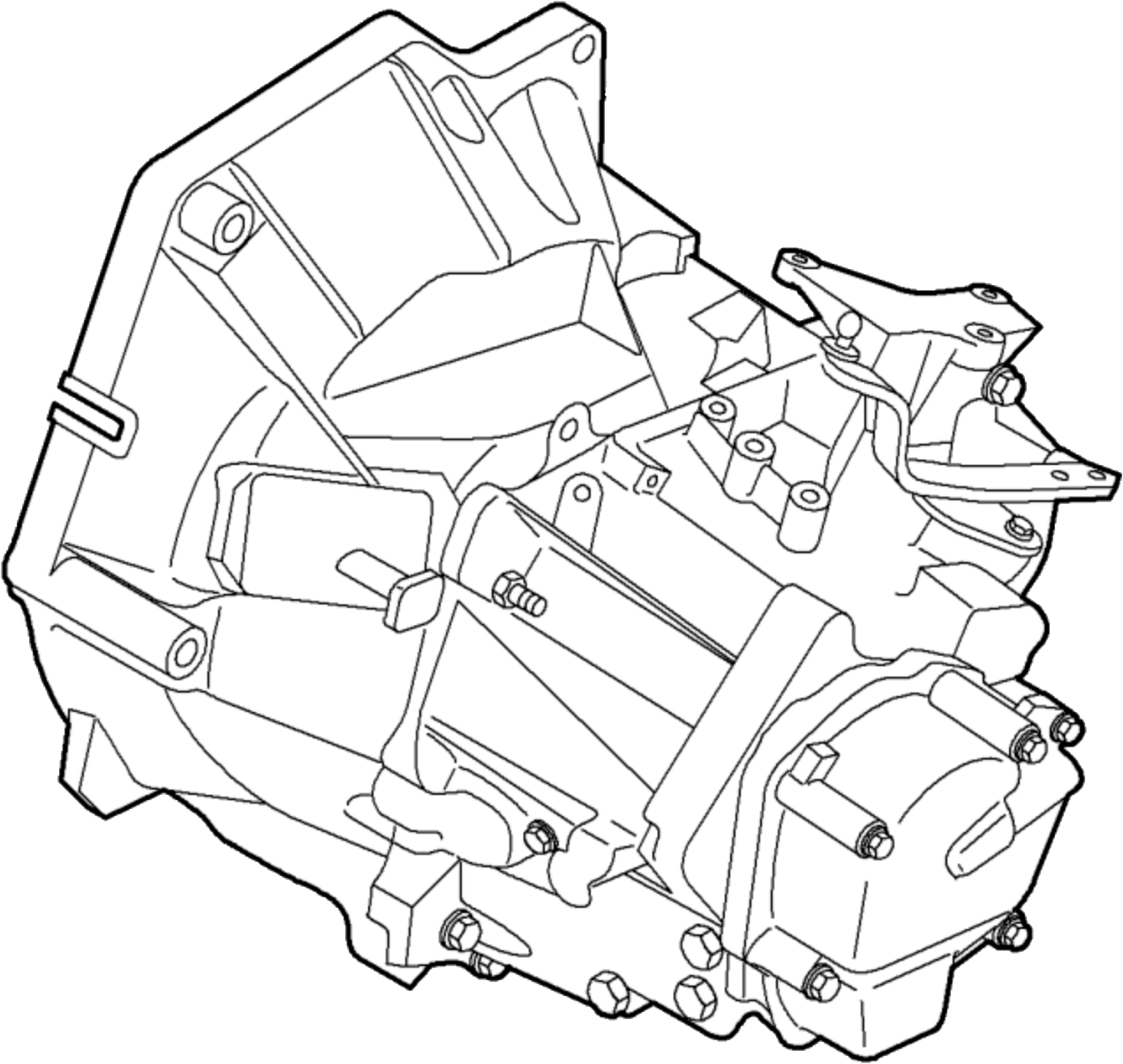 Boîte de vitesses Fiat 500 1.3 Multijet reconstruite – Dualogic – Réf. 71773419