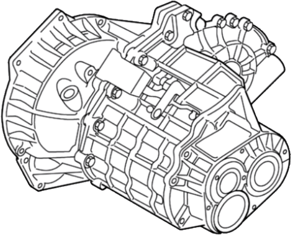 Boîte de vitesses Ford Focus 2.0 EcoBoost reconstruite – Manuelle 6 vitesses – Réf. CV6R-7002-GCD