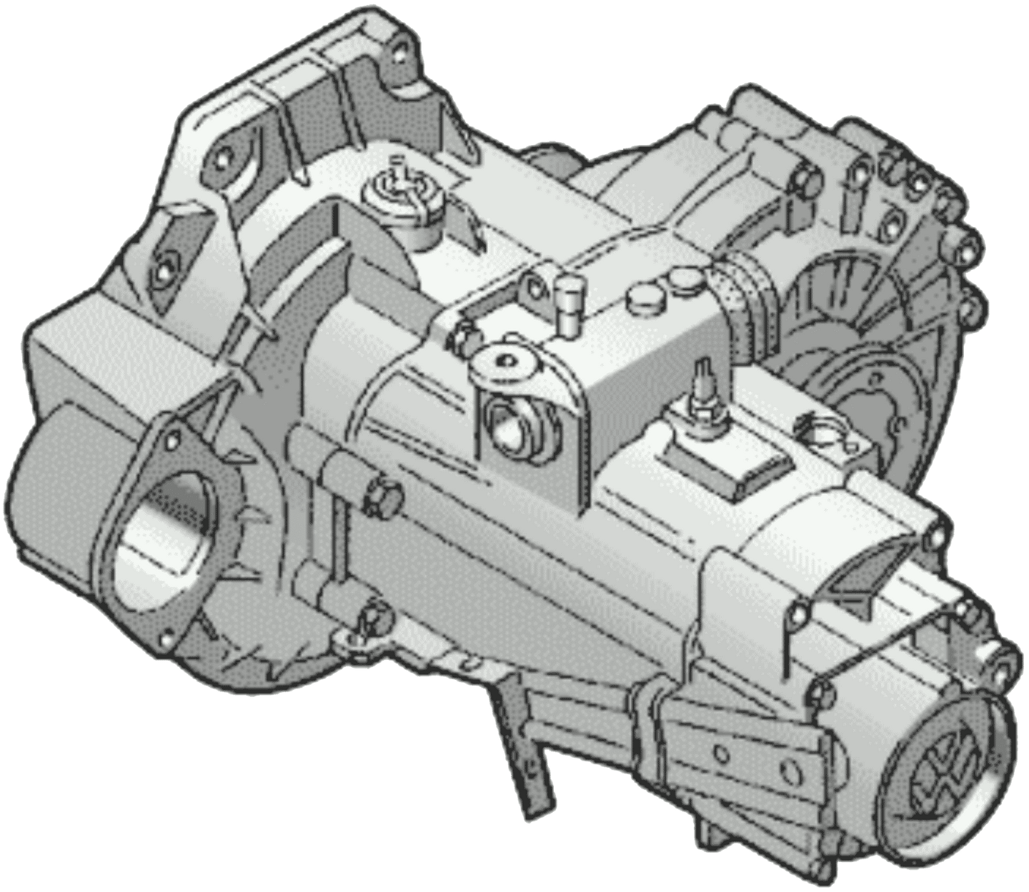 Boîte de vitesses Volkswagen Bora 1.6 reconstruite – Manuelle 5 vitesses – Réf. DLP