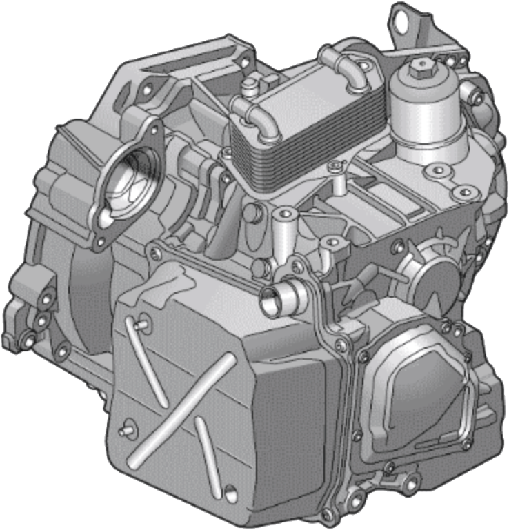 Boîte de vitesses Volkswagen Golf 2.0 TSI reconstruite – DSG 6 – Réf. PUR