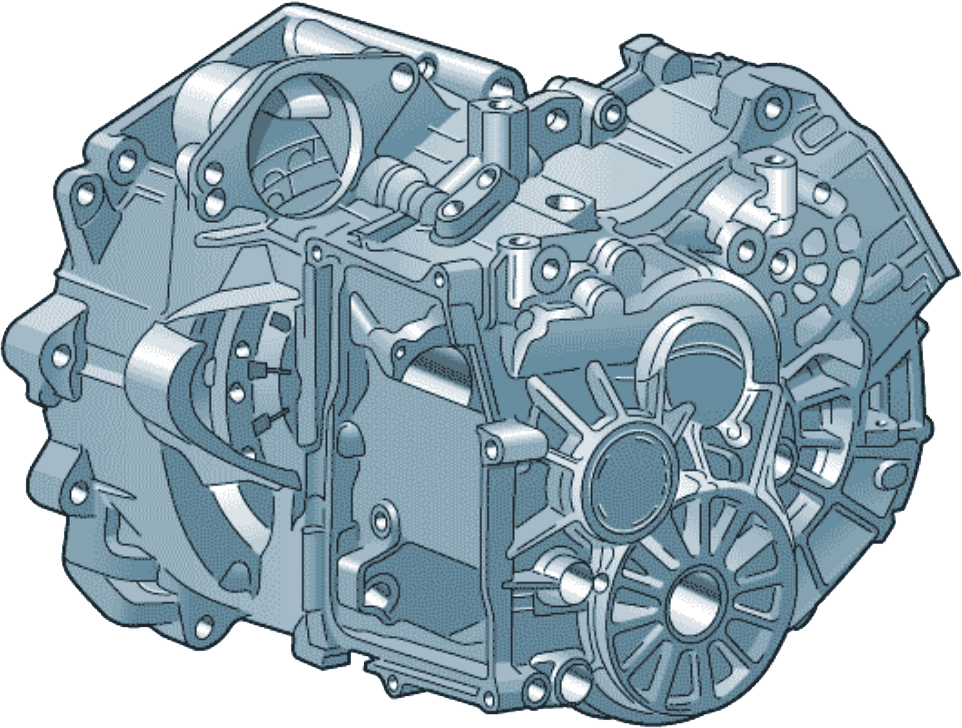 Boîte de vitesses Volkswagen Golf 1.4 TSI reconstruite – DSG 7 – Réf. PYU