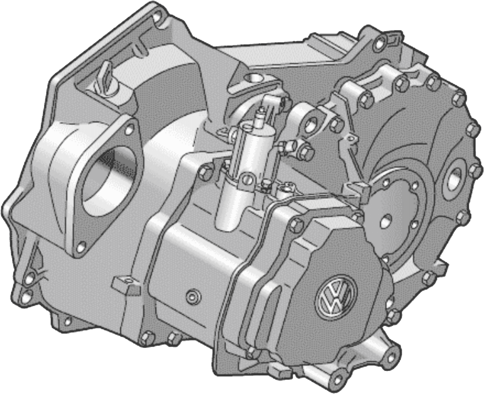 Boîte de vitesses Volkswagen Transporter 1.9 TDI reconstruite – Manuelle 5 vitesses – Réf. GTW