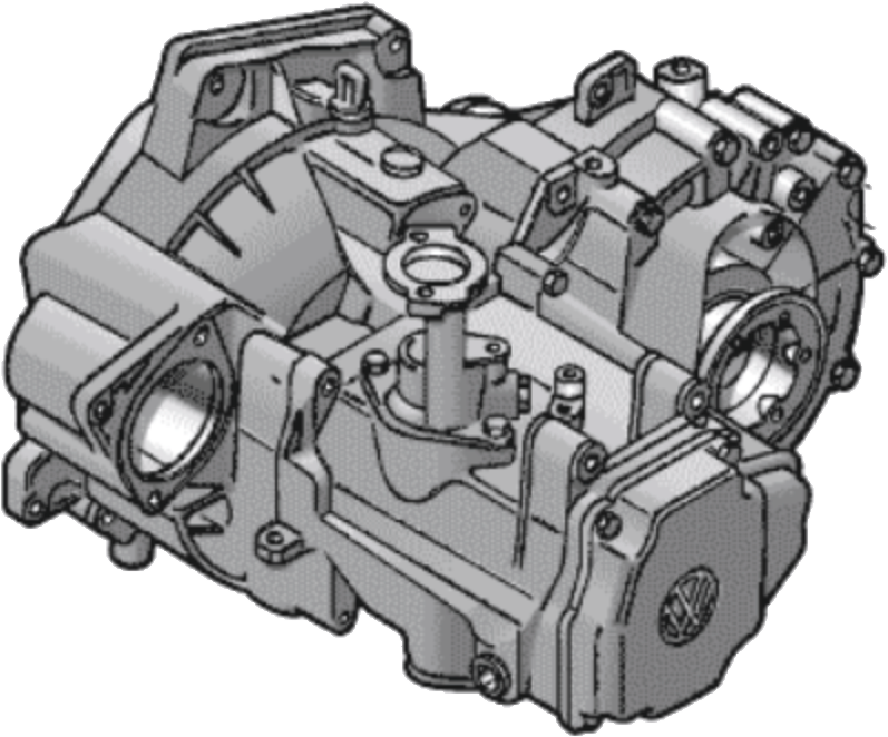 Boîte de vitesses Volkswagen New Beetle 1.4 reconstruite – Manuelle 5 vitesses – Réf. JGW