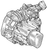 Boîte de vitesses Renault Kangoo 1.9 dCi reconstruite – Manuelle 5 vitesses – Réf. JC7003