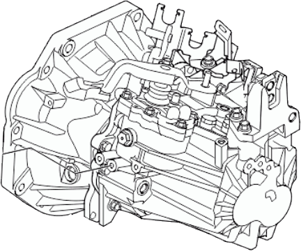 Boîte de vitesses Kia Rio 1.2 reconstruite – Manuelle 5 vitesses – Réf. 4300002901