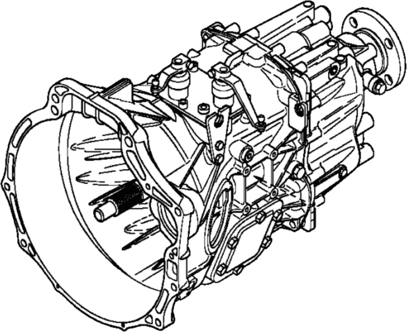 Boîte de vitesses Renault Mascott 3.0 dCi reconstruite – Manuelle 5 vitesses – Réf. ZF5001