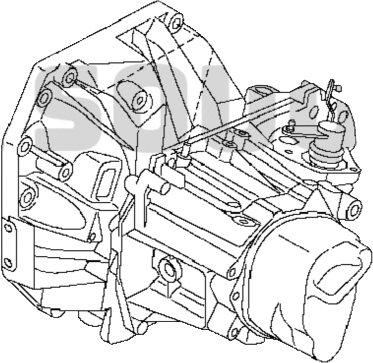 Boîte de vitesses Nissan Micra 1.2 reconstruite – Manuelle 5 vitesses – Réf. JH3195
