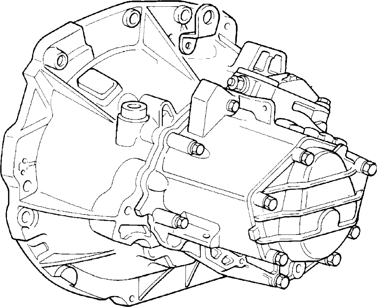 Boîte de vitesses Fiat Panda 1.0 reconstruite – Manuelle 5 vitesses – Réf. PANDA-1000-4X4-5V