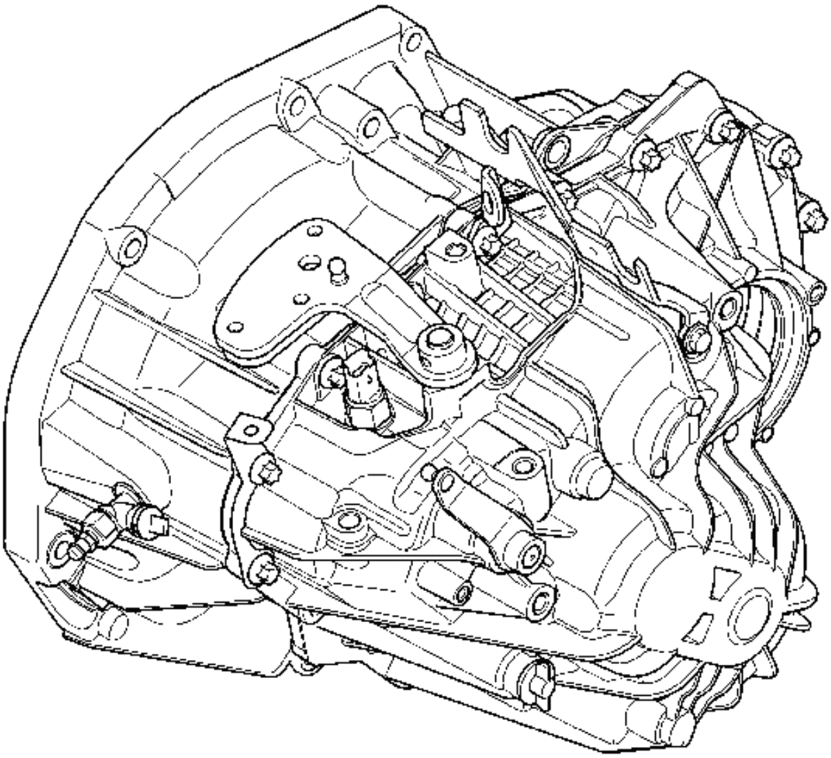 Boîte de vitesses Renault Laguna 1.9 dCi reconstruite – Manuelle 6 vitesses – Réf. PK6S02