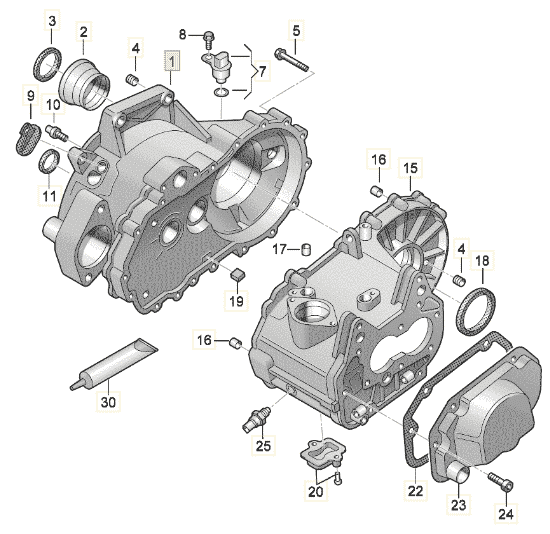 Boîte de vitesses Volkswagen Fox 1.2 reconstruite – Manuelle 5 vitesses – Réf. JPU
