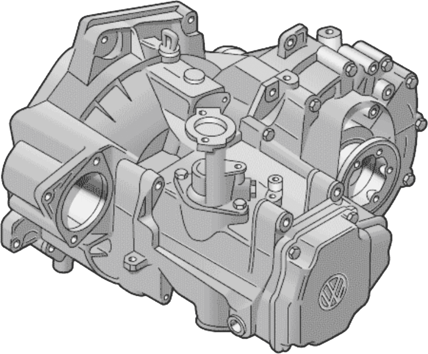 Boîte de vitesses Volkswagen Polo 1.4 TDI reconstruite – Manuelle 5 vitesses – Réf. QYD