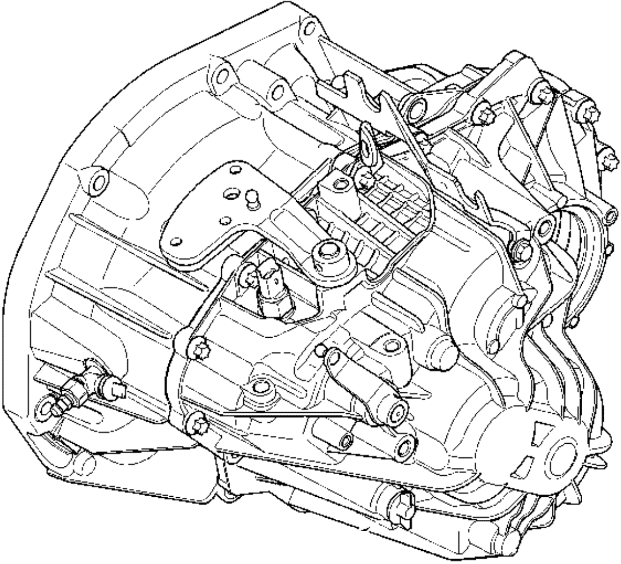 Boîte de vitesses Renault Espace 2.0 reconstruite – Manuelle 6 vitesses – Réf. PK6S12