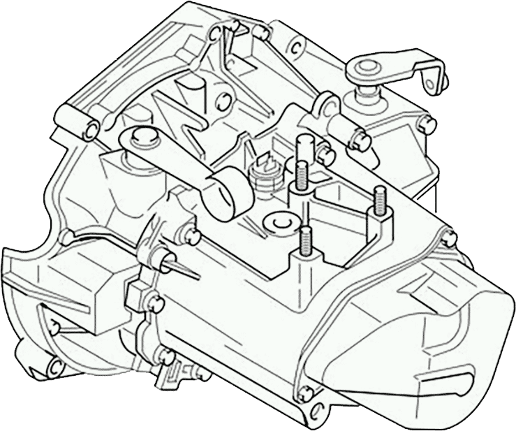 Boîte de vitesses Citroën Saxo 1.6 reconstruite – Manuelle 5 vitesses – Réf. 20CN03