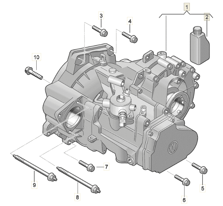 Boîte de vitesses SEAT Leon 1.6 TDI reconstruite – Manuelle 5 vitesses – Réf. RTD
