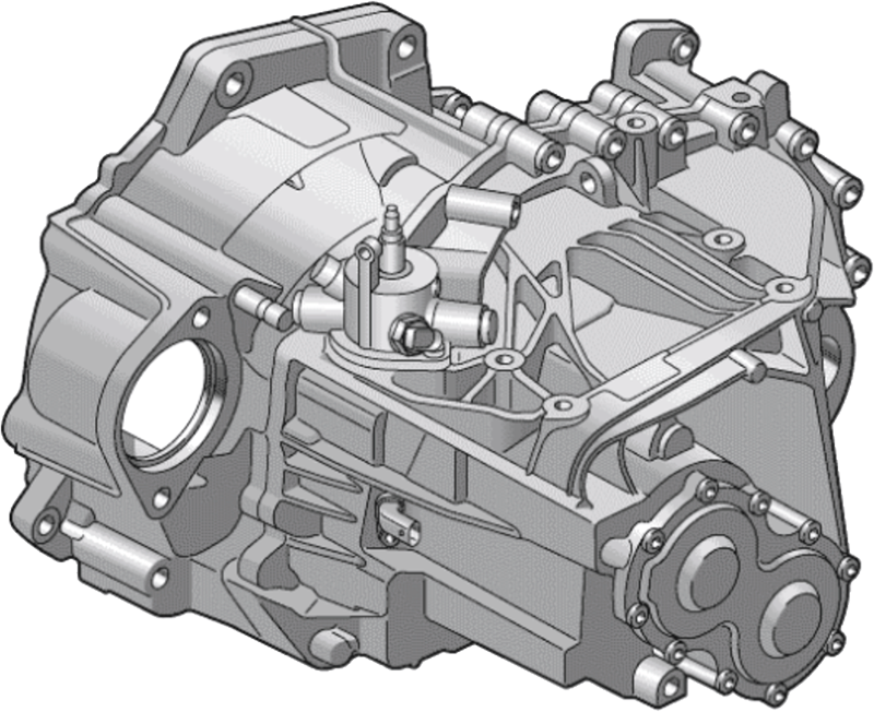 Boîte de vitesses Volkswagen Touran 2.0 TDI reconstruite – Manuelle 6 vitesses – Réf. UEV