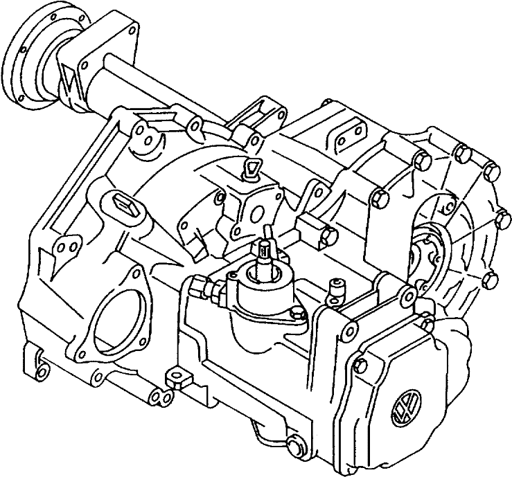 Boîte de vitesses Volkswagen Transporter 1.9 TDI reconstruite – Manuelle 5 vitesses – Réf. DJZ