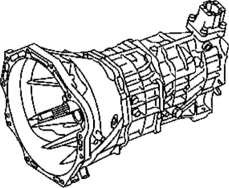 Boîte de vitesses Isuzu D-Max 2.5 DDi reconstruite – Manuelle 6 vitesses – Réf. D-MAX-TFS86J-6V